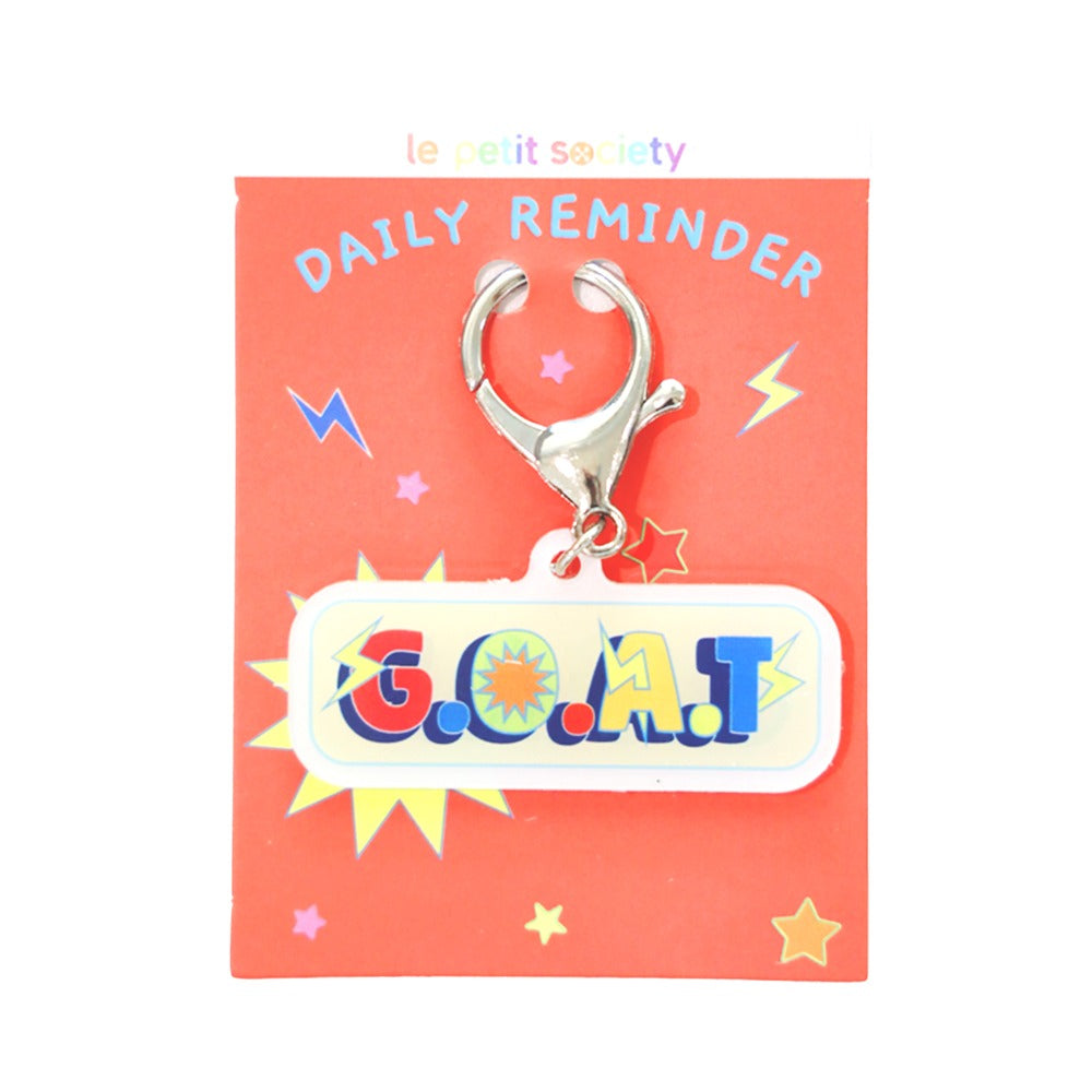 G.O.A.T Keychain by Le Petit Society