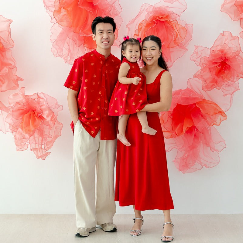 Lion Dance Series - Ladies Dress in Red by Le Petit Society — image 6