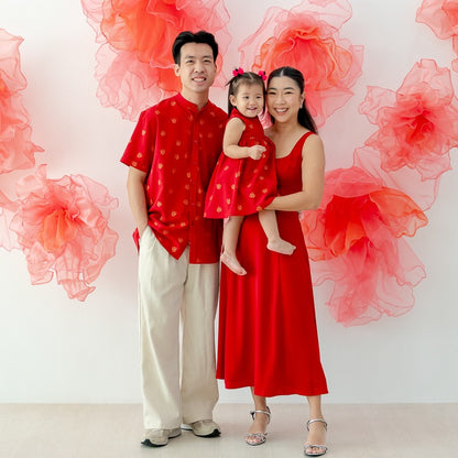 Lion Dance Series - Ladies Dress in Red by Le Petit Society — image 6