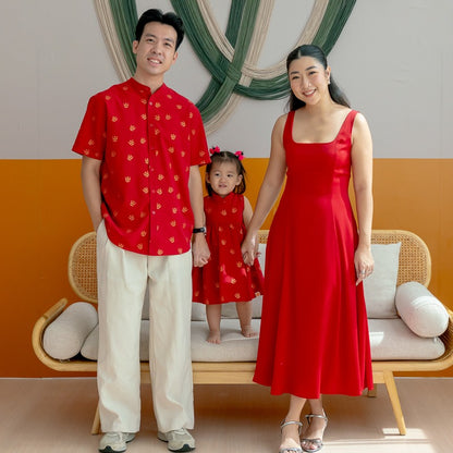 Lion Dance Series - Ladies Dress in Red by Le Petit Society — image 5