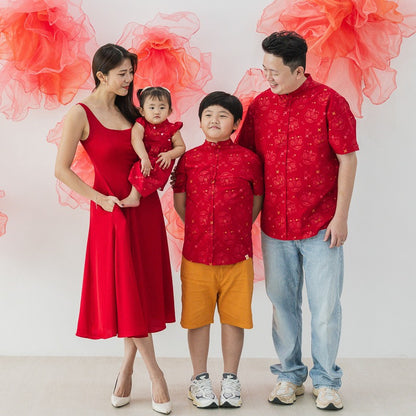 Lion Dance Series - Ladies Dress in Red by Le Petit Society — image 2