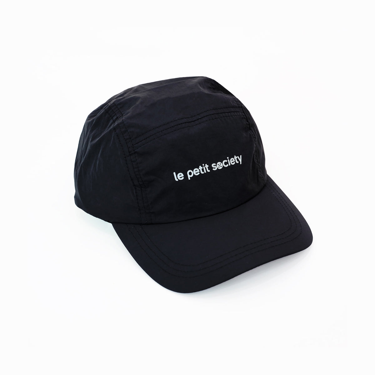 Logo Cap in Black (Kids) by Le Petit Society