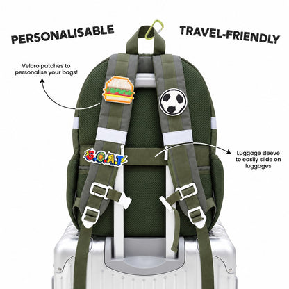 LPS Single Pocket Backpack - Football (7-10Y)