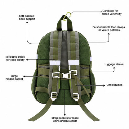LPS Single Pocket Backpack - Football (7-10Y)