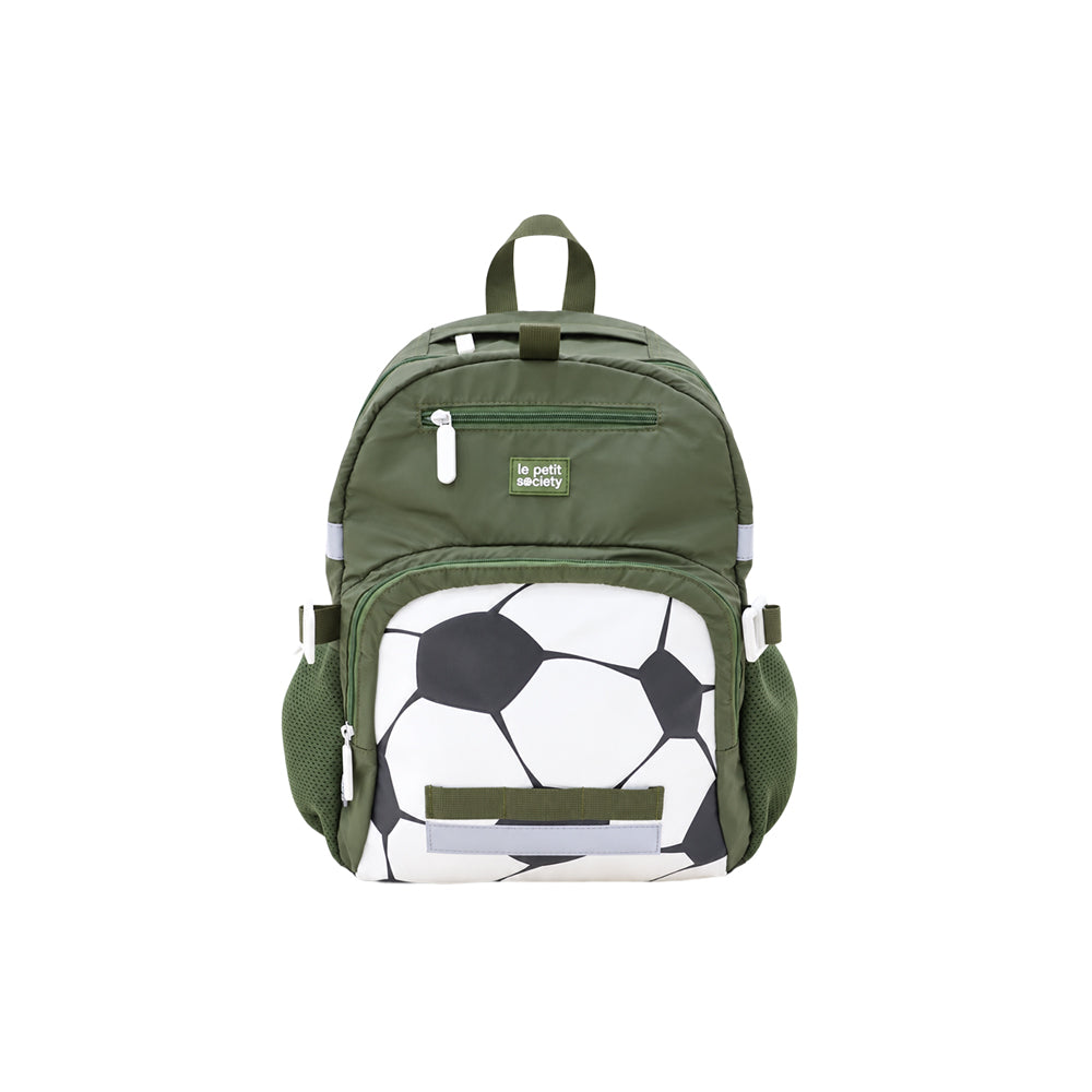 Essential School Bundle - Football Single Pocket Backpack, Bottle Bag & Wallet (7-10Y)