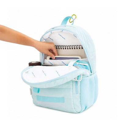 Essential School Bundle in Ice Blue Puffer by Le Petit Society — image 4