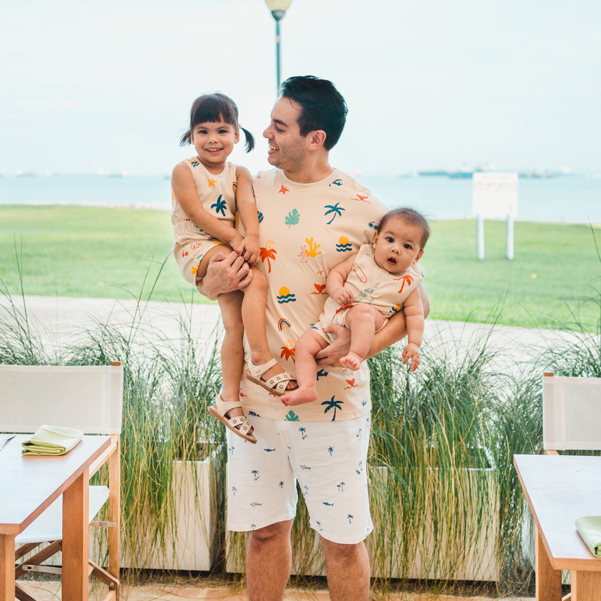 Resort Series - Men's Bermuda in Surf Print by Le Petit Society — image 6