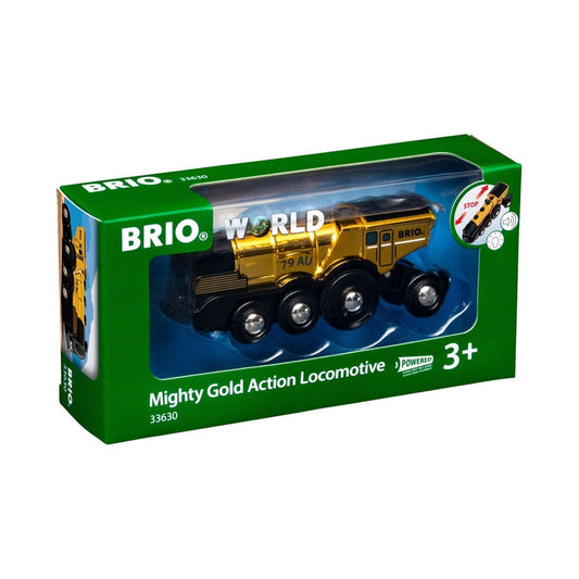 Mighty Gold Action Locomotive by BRIO