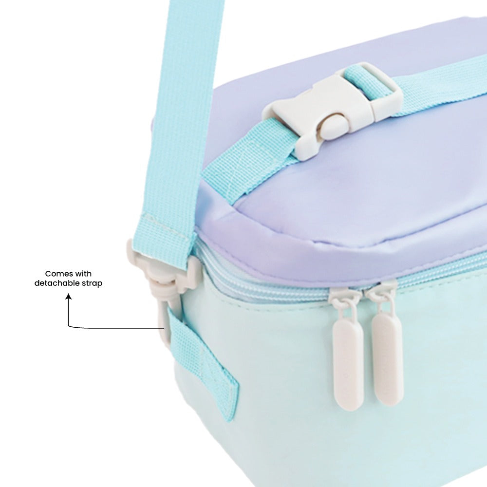 Munch Bag in Ice Blue/Lavender by Le Petit Society — image 8