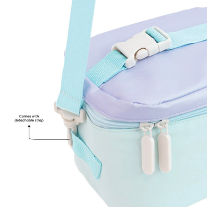 Munch Bag in Ice Blue/Lavender by Le Petit Society — image 8
