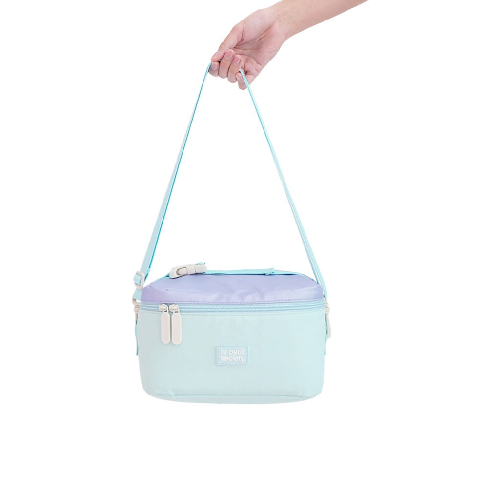 Munch Bag in Ice Blue/Lavender by Le Petit Society — image 7