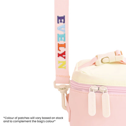 Munch Bag in Marshmallow Pink/Butter Cream by Le Petit Society — image 6