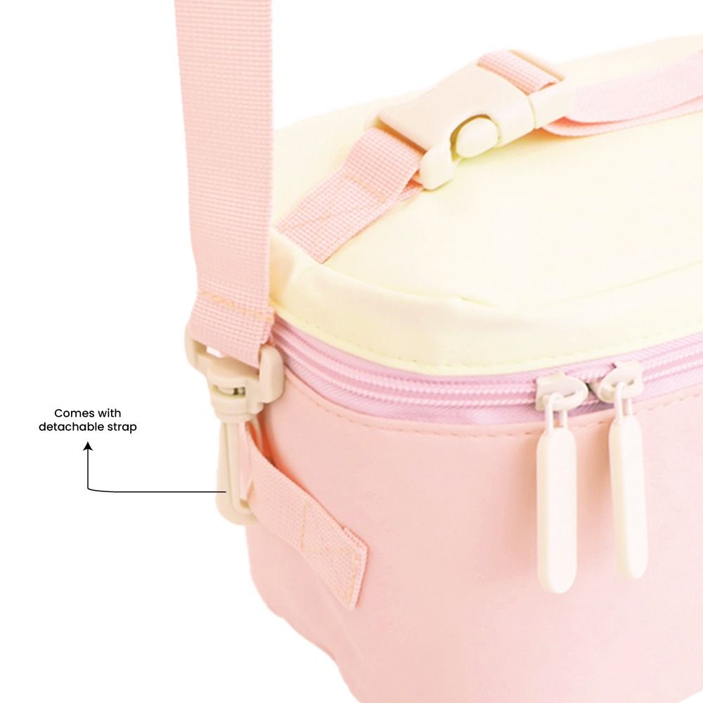 Essential School Bundle in Marshmallow Pink Puffer by Le Petit Society — image 9