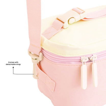 Essential School Bundle in Marshmallow Pink Puffer by Le Petit Society — image 9