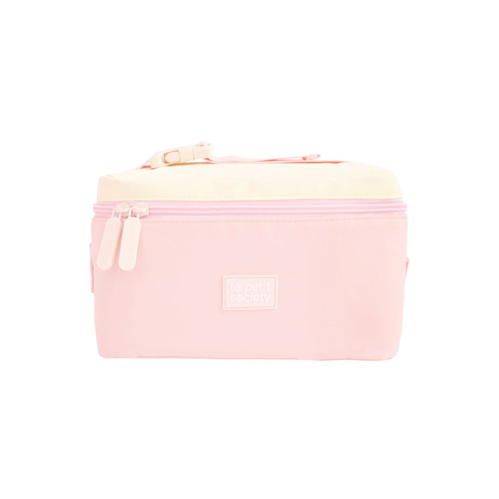 Munch Bag in Marshmallow Pink/Butter Cream by Le Petit Society — image 10