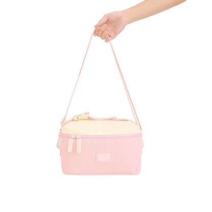 Munch Bag in Marshmallow Pink/Butter Cream by Le Petit Society — image 7