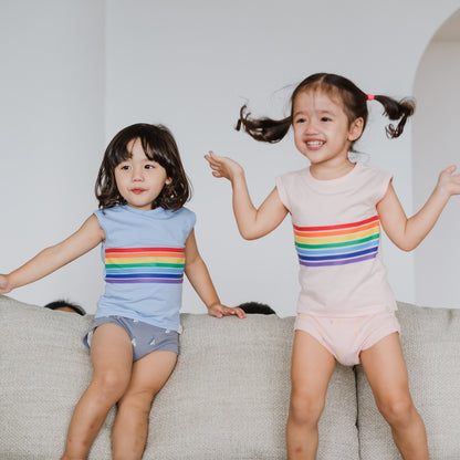 Baby Organic Boxer Shorts in Mushroom Print by Le Petit Society — image 3