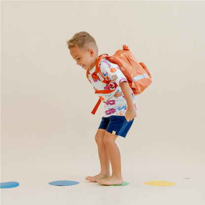 Kids Shorts in Navy by Le Petit Society — image 2