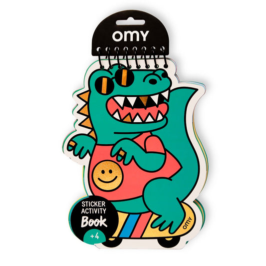 Sticker Activity Notebook - Dino by OMY