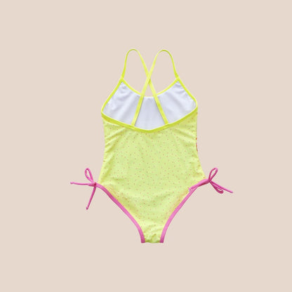 One Piece Swimsuit in Butterfly Print by Le Petit Society — image 3