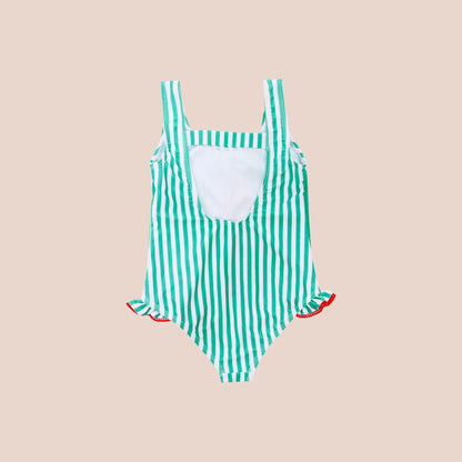 One Piece Swimsuit in Poodle Print by Le Petit Society — image 3