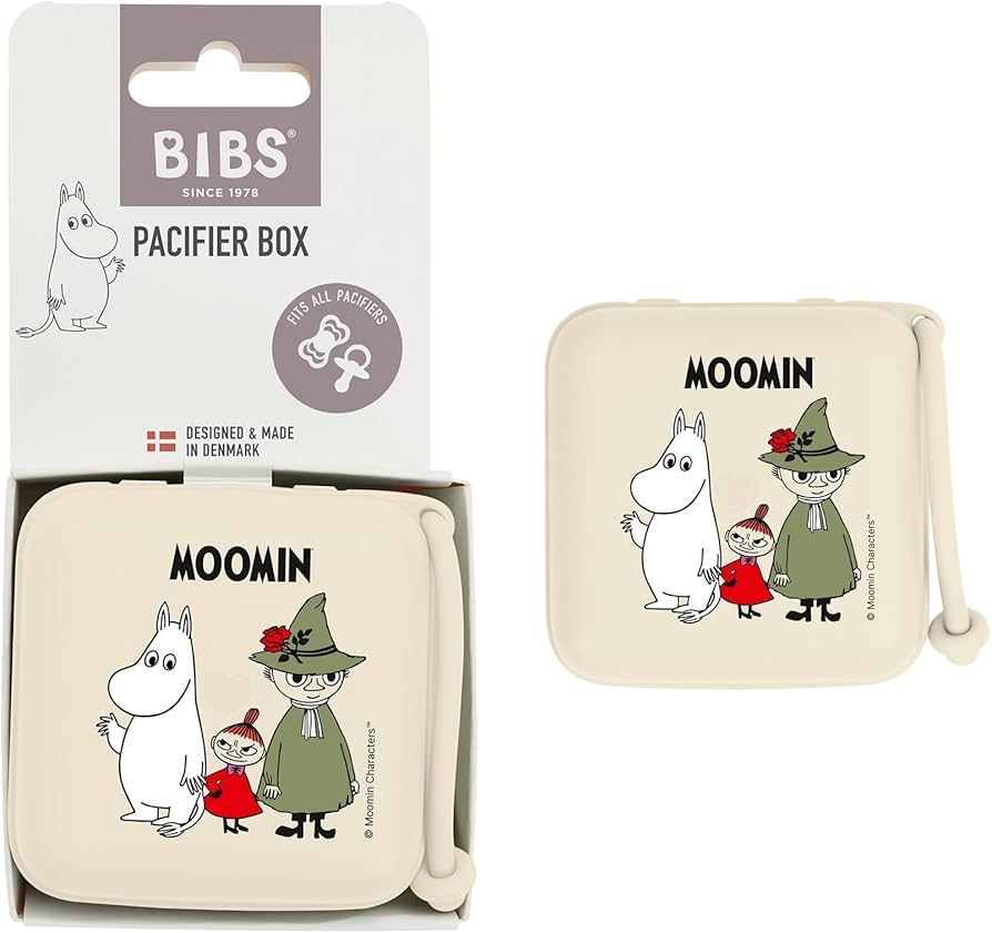 Pacifier Box (Ivory) by BIBS x Moomins
