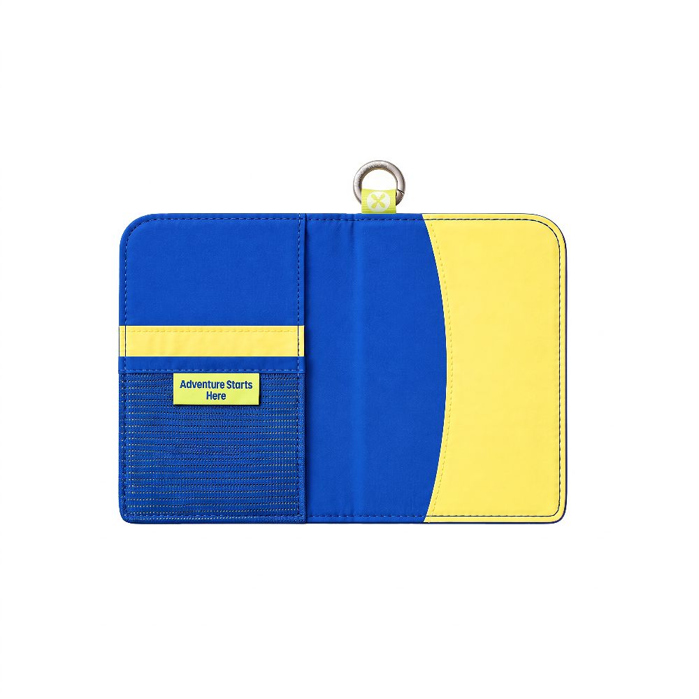 Passport Holder - Sonic Blue