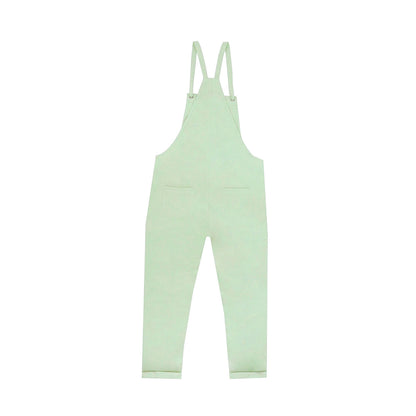 Mama & Mini in Pastel Green Ladies Long Overalls by Le Petit Society — image 6