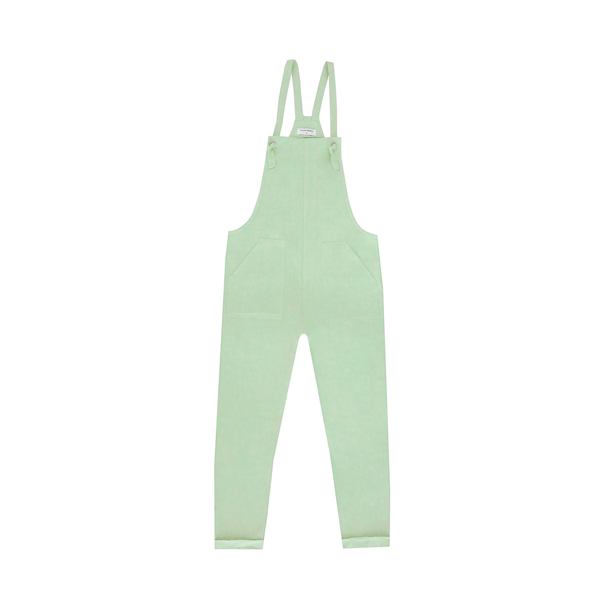 Mama & Mini in Pastel Green Ladies Long Overalls by Le Petit Society — image 5