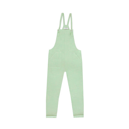 Mama & Mini in Pastel Green Ladies Long Overalls by Le Petit Society — image 5
