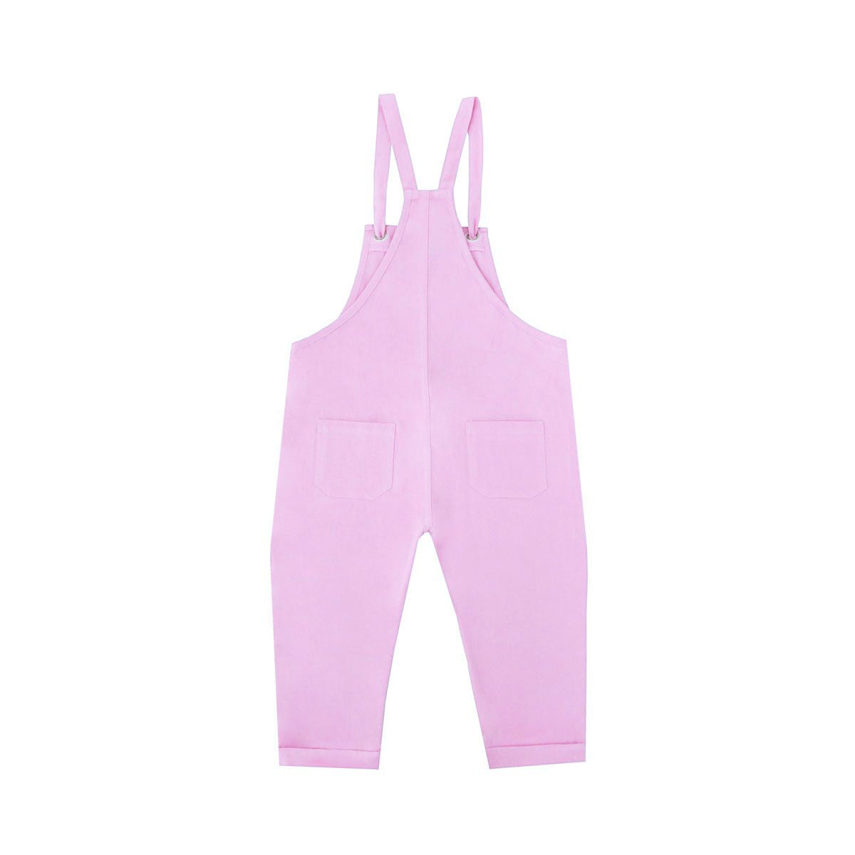 Mama & Mini in Pastel Purple Kids Long Overalls by Le Petit Society — image 7