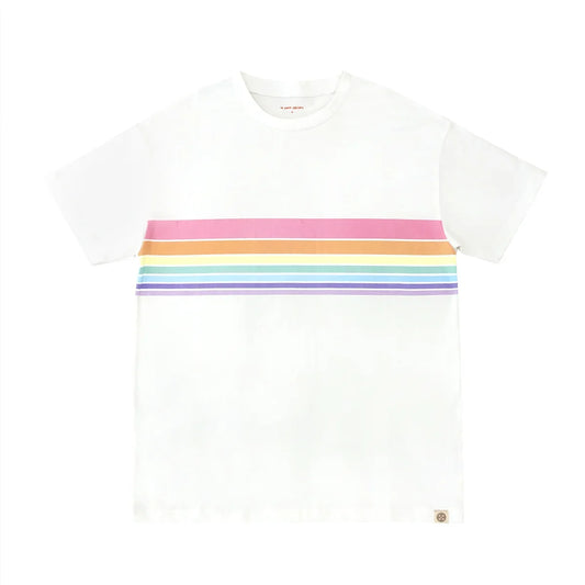 Rainbow Series - Adult Boxy Tee in Pastel by Le Petit Society — image 2