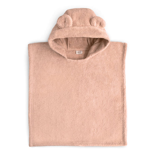 Poncho Towel in Bear (Blush) by Mushie