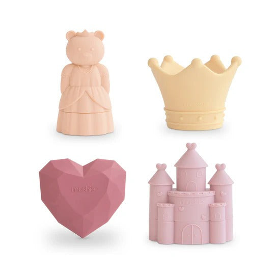 Bath Play Set (4 in pack) - Princess by Mushie