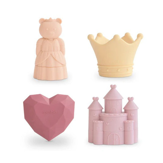Bath Play Set (4 in pack) - Princess by Mushie