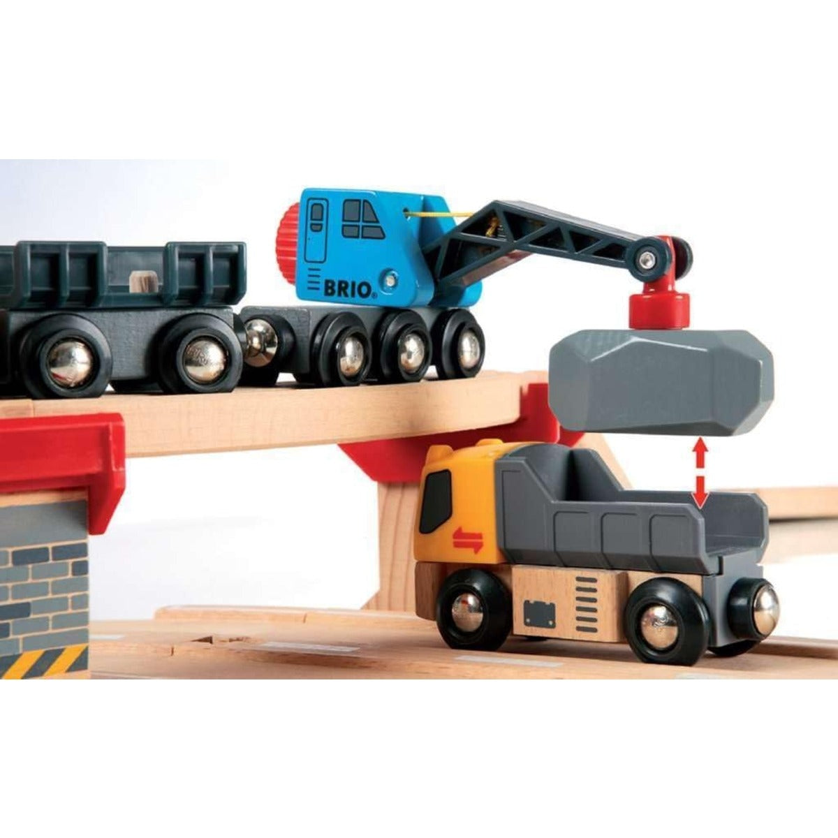 Rail & Road Quarry Set by BRIO — image 2