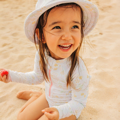 Rash Suit in Pastel Floral Print by Le Petit Society — image 12