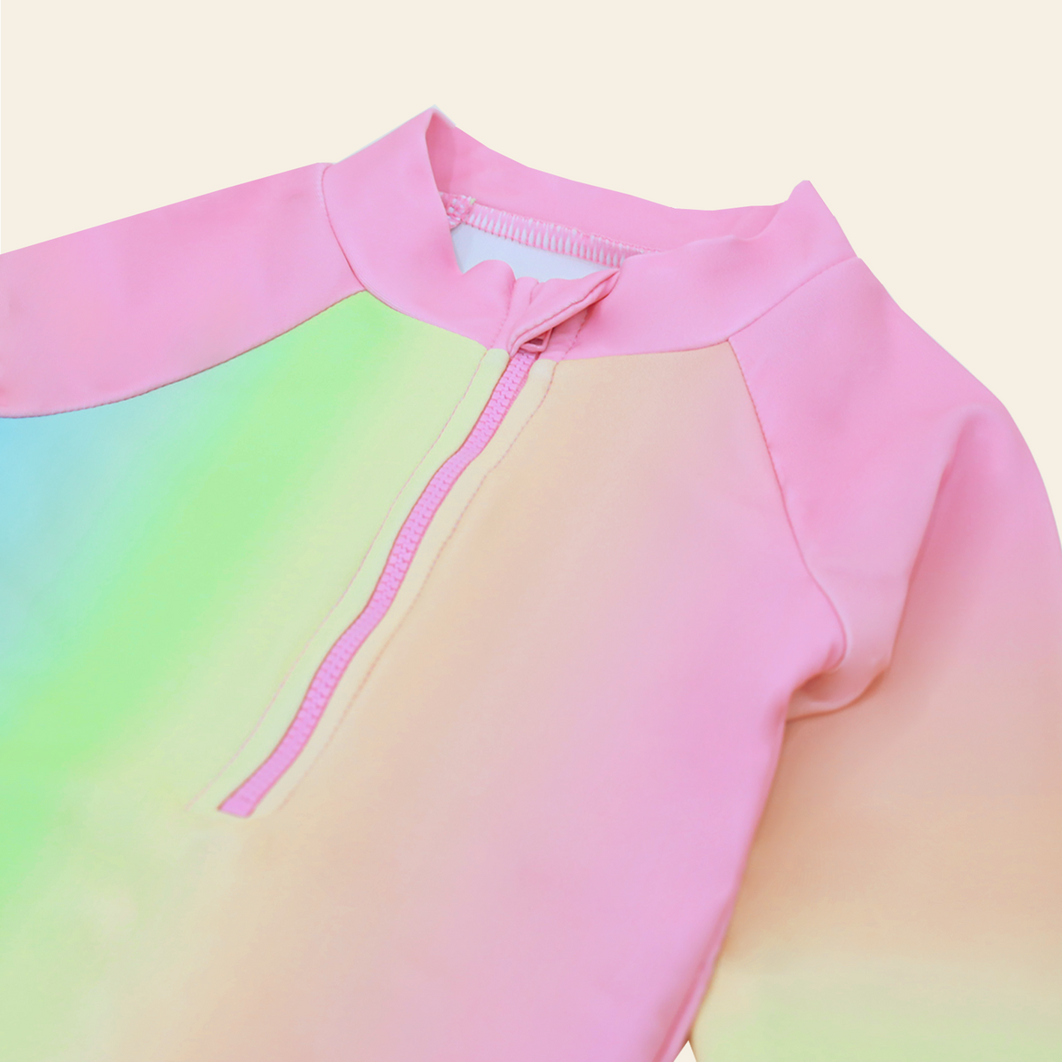 Rash Swimsuit in Rainbow Gradient by Le Petit Society — image 3