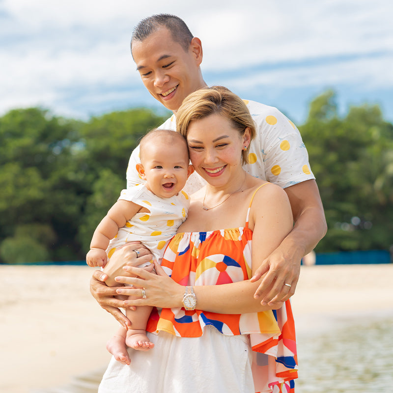 Resort Series - Ladies Top in Beach Ball Print by Le Petit Society — image 2