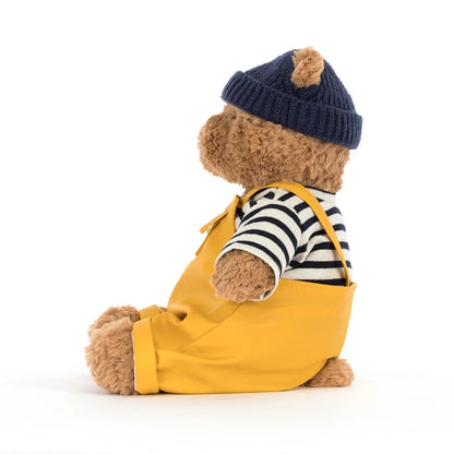 Bartholomew Bear Seafarer Jellycat back view