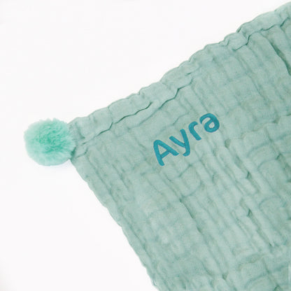 Keepsake Kids/Adult Single Blanket in Seafoam by Le Petit Society — image 3