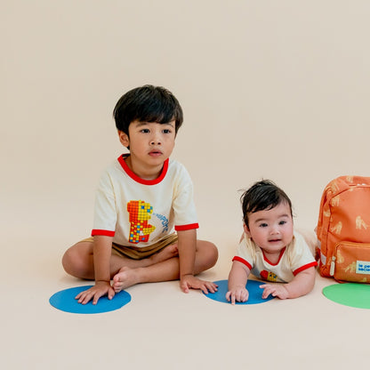 A Singapore Series - Merlion Kids Tee in Yellow by Le Petit Society — image 6
