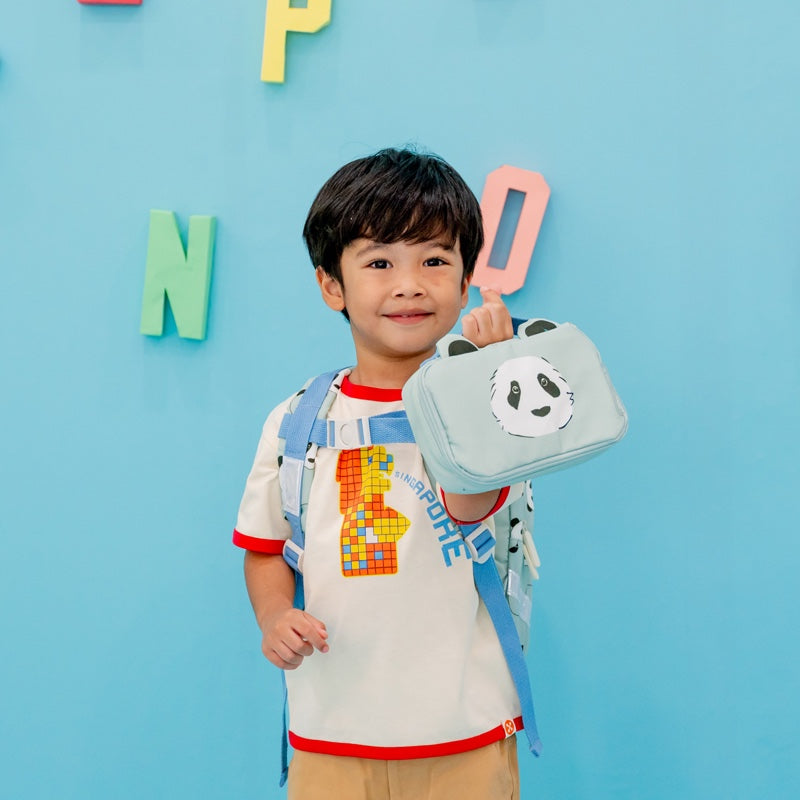 A Singapore Series - Merlion Kids Tee in Yellow by Le Petit Society — image 3