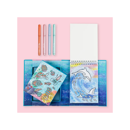 Shimmer Colouring Set - Sea Life by Tiger Tribe by Le Petit Society — image 2