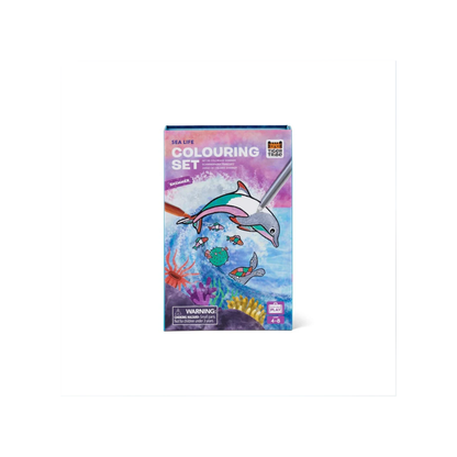Shimmer Colouring Set - Sea Life by Tiger Tribe by Le Petit Society