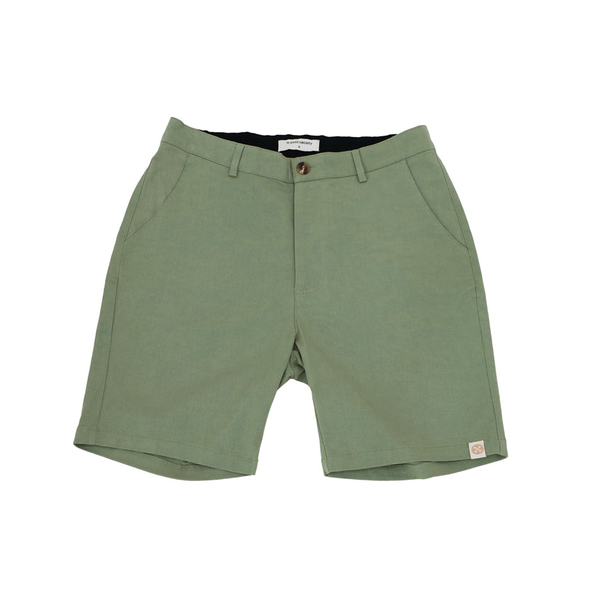 Men's Bermuda in Army Green by Le Petit Society — image 2