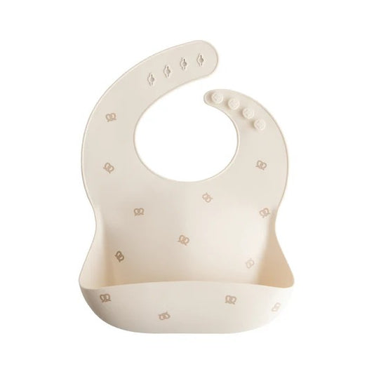 Silicone Bib in Pretzel by Mushie