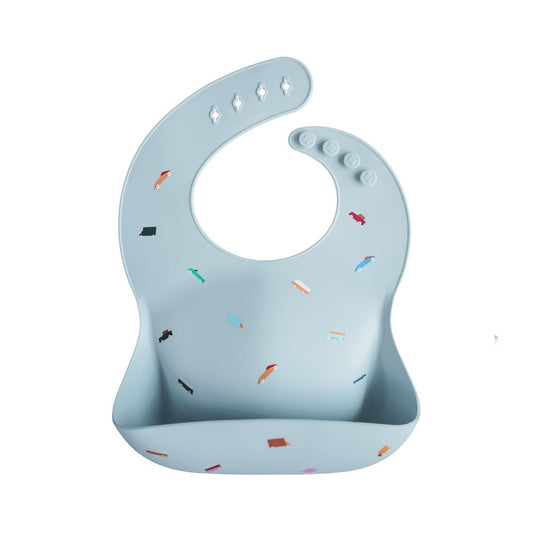 Silicone Bib in Retro Cars by Mushie