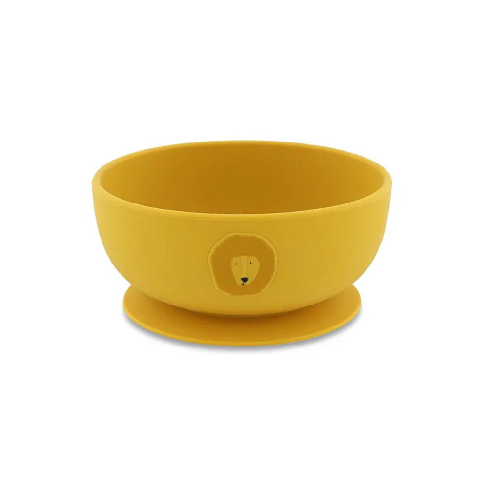 Silicone Bowl With Suction in Mr Lion by Trixie