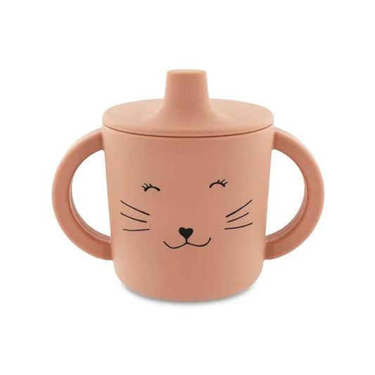 Silicone Sippy Cup in Mrs Cat by Trixie
